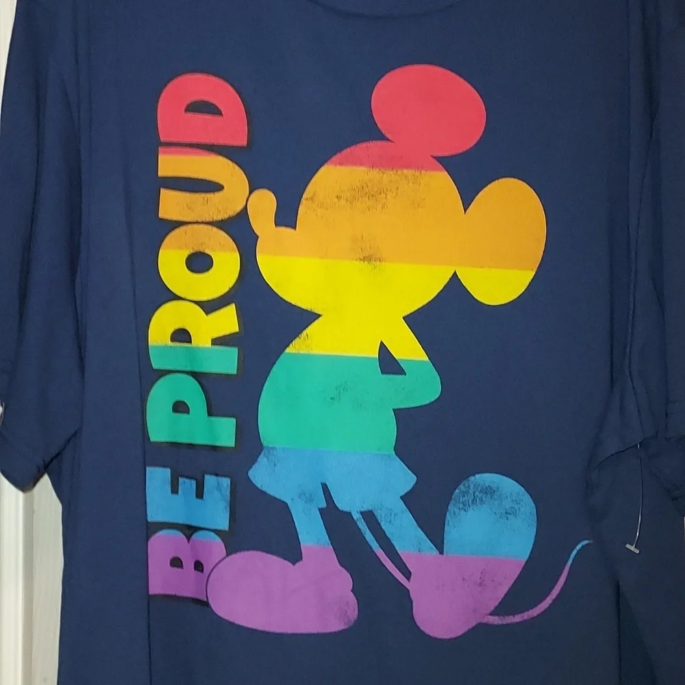 Disney mickey mouse pride proud t shirt - Picture 4 of 5